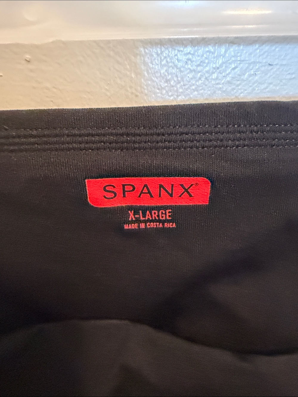 SPANX Black Maternity/Support Capris - Picture 2 of 4